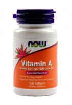 NOW Vitamin A 25000IU 100 softgels
